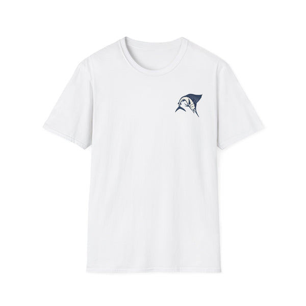 Marlin Pocket T-Shirt — Minimalist Sailfish Graphic Tee