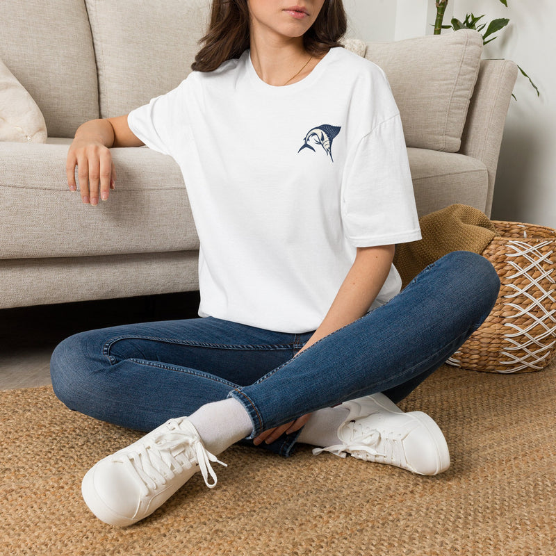 Marlin Pocket T-Shirt — Minimalist Sailfish Graphic Tee